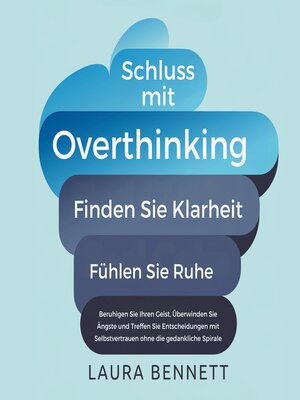 cover image of Schluss mit Overthinking